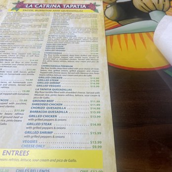 La Catrina Tapatia - Menu & Table - Mexican Near Me - DeBary, Florida La Catrina Tapatia - Menu & Table - Mexican Near Me - DeBary, Florida