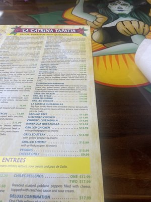 Menu photo 1 La Catrina Tapatia DeBary, FL Menu photo 1 La Catrina Tapatia DeBary, FL