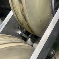 Dust inside machine