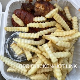 BBQ Ribs & Hot Link Combo