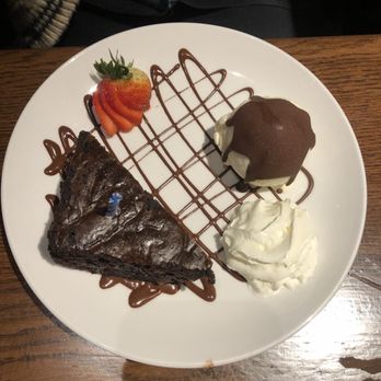 Moondance Grill - Birthday brownie - New American Near Me - Germantown, Tennessee Moondance Grill - Birthday brownie - New American Near Me - Germantown, Tennessee