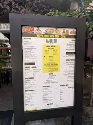 Menu photo 1 Paperfish Sushi Miami Beach, FL Menu photo 1 Paperfish Sushi Miami Beach, FL