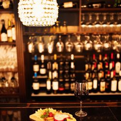 Divine Bar - Bar area and food