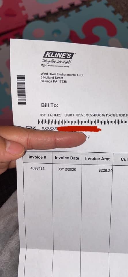 Slide of Kline's Services - WRE