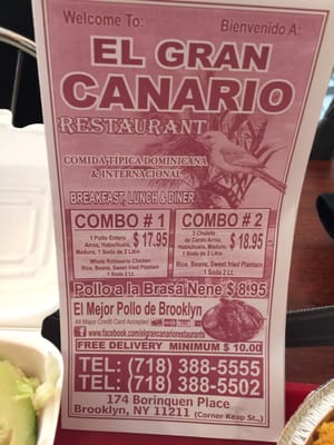 Menu photo 1 El Gran Canario New York, NY Menu photo 1 El Gran Canario New York, NY