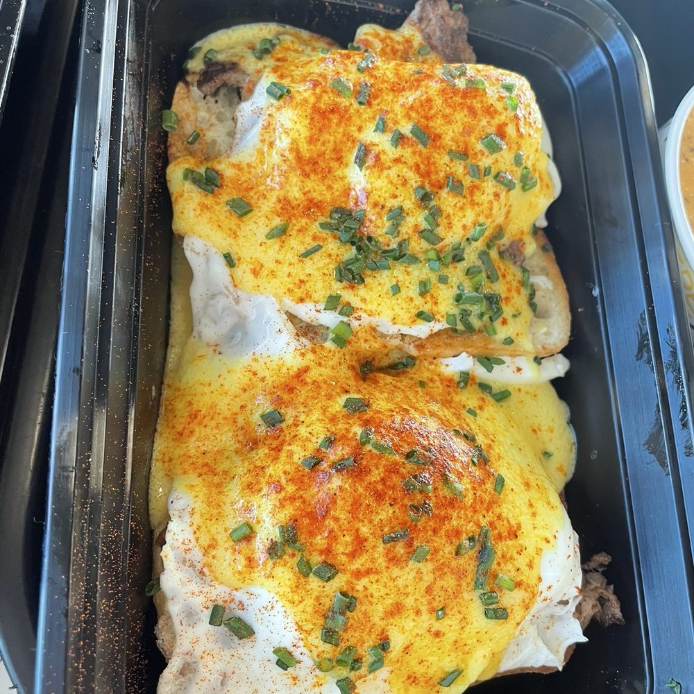 Eggbred - BUILD A BENNY - RIBEYE - Breakfast & Brunch Near Me - Huntington Beach, California