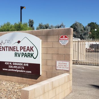Sentinel Peak RV Park - RV Parks Near Me - Tucson, Arizona Sentinel Peak RV Park - RV Parks Near Me - Tucson, Arizona