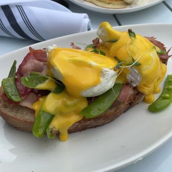 Rise - Eggs Benedict with house made hollandaise sauce and snap peas - Cafes Near Me - Springfield, Missouri Rise - Eggs Benedict with house made hollandaise sauce and snap peas - Cafes Near Me - Springfield, Missouri