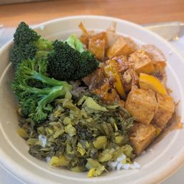 Moms Caramel Tofu Bowl
