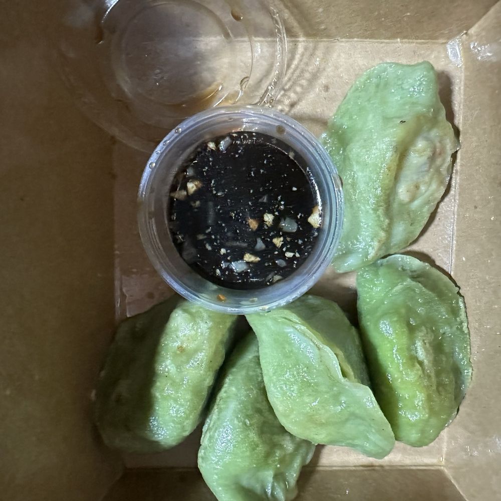 WEI Authentic Chinese - A6. Pan-Fried Dumplings vegetable - Cantonese Near Me - Buford, Georgia WEI Authentic Chinese - A6. Pan-Fried Dumplings vegetable - Cantonese Near Me - Buford, Georgia