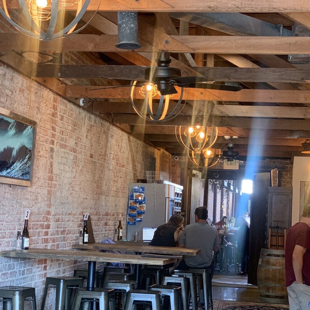 Coomber Craft Wines - Back out in the back is the live band. - Wine Tasting Room Near Me - Oceanside, California Coomber Craft Wines - Back out in the back is the live band. - Wine Tasting Room Near Me - Oceanside, California