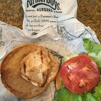 Farmer Boys - I got two burgers and a chicken sandwhich. Burgers were good but looks like I got ripped with the chicken breast. I was too far to return it - Burgers Near Me - Temecula, California Farmer Boys - I got two burgers and a chicken sandwhich. Burgers were good but looks like I got ripped with the chicken breast. I was too far to return it - Burgers Near Me - Temecula, California