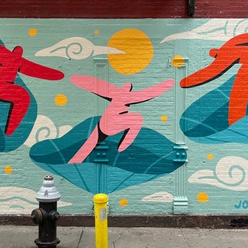 Above the Murky Waters Mural - Local Flavor Near Me - New York, New York Above the Murky Waters Mural - Local Flavor Near Me - New York, New York