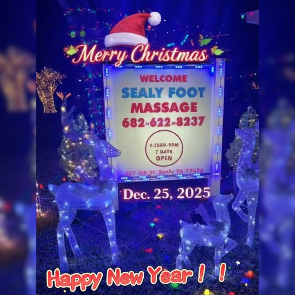 Sealy Foot Massage Logo
