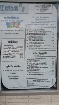 Menu photo 7 Nemo's Escalante, UT