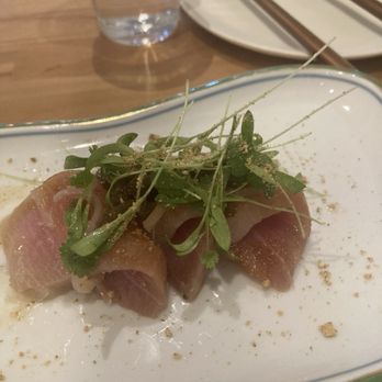 Cured Fish Bar - Bluefin tuna crudo - Japanese Near Me - Livermore, California