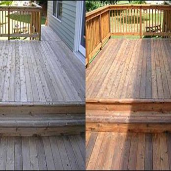 McCarthy Paving and Masonry - a before and after picture of a deck - General Contractors Near Me McCarthy Paving and Masonry - a before and after picture of a deck - General Contractors Near Me