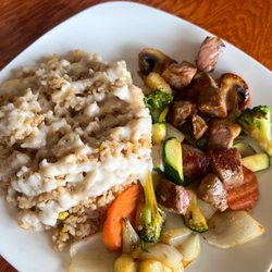 Lunch hibachi steak
