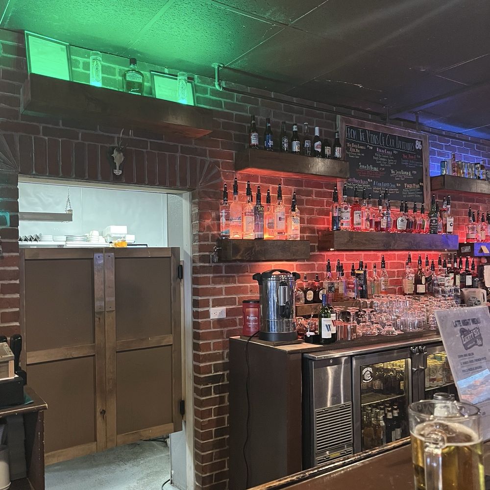 Bar86 - Back of bar...I love the lights - Bars Near Me - Richfield, Utah