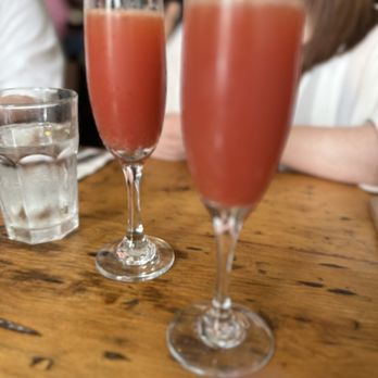 Miss Lucy's Kitchen - Blood Orange Bellini - New American Near Me - Saugerties, New York Miss Lucy's Kitchen - Blood Orange Bellini - New American Near Me - Saugerties, New York