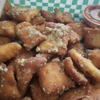 Rosati's Pizza - Dough nuggets (free with Yelp check in) - Pizza Near Me - Cedar Park, Texas Rosati's Pizza - Dough nuggets (free with Yelp check in) - Pizza Near Me - Cedar Park, Texas