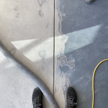 All Star Rents - After paint removal with the concrete grinder/polisher + concrete dust vac - Machine & Tool Rental Near Me - San Pablo, California