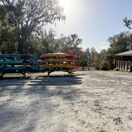 Exterior outside entrance of Rainbow River Canoe And Kayak - Good Morning Canoes & Kayaks! - Dunnellon, Florida Exterior outside entrance of Rainbow River Canoe And Kayak - Good Morning Canoes & Kayaks! - Dunnellon, Florida