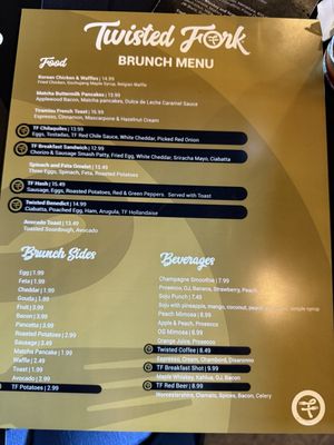 Menu photo 5 Twisted Fork El Paso, TX