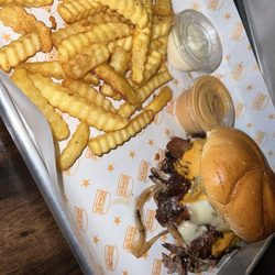 BMC Smash Burgers - Spicy Smash (double) add bacon & fries