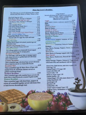 Menu photo 2 Maa's Diner Webster, NY