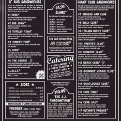 Jimmy John's - Menu