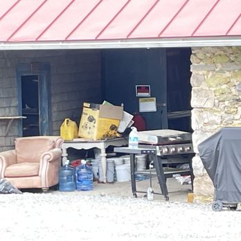 High Meadows Estate - Buildings full of trash and debris - Hotels Near Me - Bluemont, Virginia
