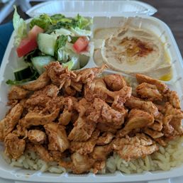Chicken Shawarma Plate