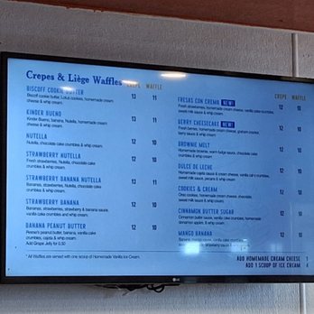 Cream & Crepes Cafe - Creperies Near Me - Dallas, Texas