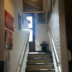 Majs glasscafe - More seating upstairs & outside out the door :)