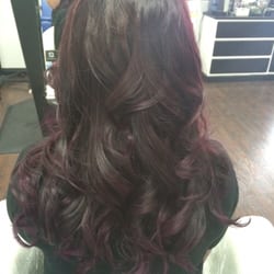 Turning Heads Salon - Stunning muted purple peek-a-boos for an everyday look
