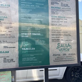 Salsa Verde Restaurant - New menu - Mexican Near Me - Tucson, Arizona