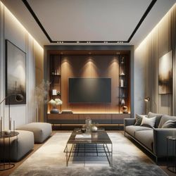 Max Space Design and Decor - Wall Units and Media TV Unit