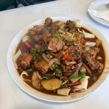Tarim Garden - Big Plate Chicken/大盘鸡(送份皮带面1份) - Halal Near Me - Santa Clara, California