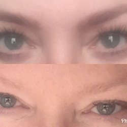 Made U Look Lash & Beauty Bar - This is a photo of the lash lift and me using Grande Lash and brow to help them grow.