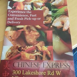 Takeout menu Takeout menu