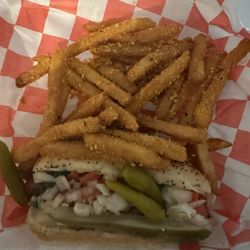 Chicago's Finest with French Fries