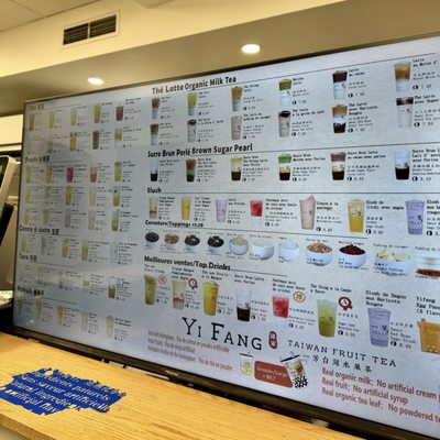 Yifang Taiwan Fruit Tea by null