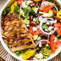 Jollof & Wollof Kitchen - Bissap & Peanut Crunch Chicken Salad