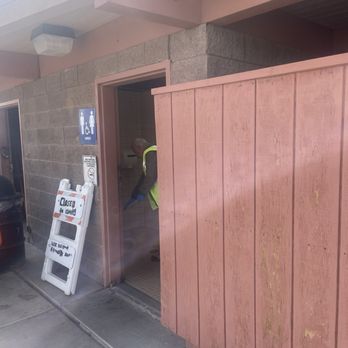 Fenner Rest Area - Unisex restroom - Rest Stops Near Me - Essex, California