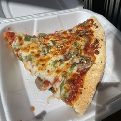 Little Italian Pizza West - Pizza by the slice: piping hot from the rotating pizza warmer
