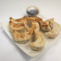 Bok Choy & Sushi - Fried pork dumpling