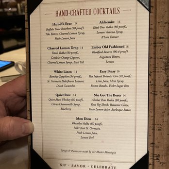 Ember Grille & Wine Bar - hand - crafted cocktail menu - Steakhouses Near Me - Lake Charles, Louisiana Ember Grille & Wine Bar - hand - crafted cocktail menu - Steakhouses Near Me - Lake Charles, Louisiana