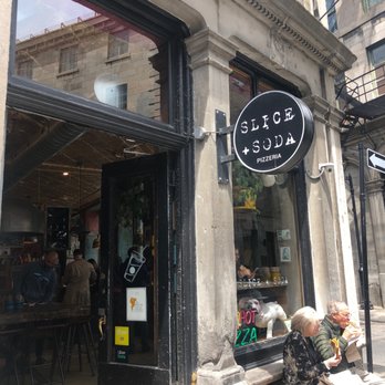 Slice + Soda - Outside the storefront - Pizza Near Me - Montreal, Quebec Slice + Soda - Outside the storefront - Pizza Near Me - Montreal, Quebec