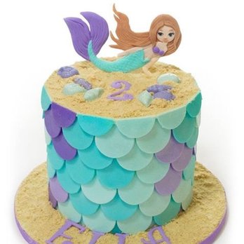 SweetArt Cakes - a mermaid birthday cake - Cupcakes Near Me - South Amboy, New Jersey SweetArt Cakes - a mermaid birthday cake - Cupcakes Near Me - South Amboy, New Jersey
